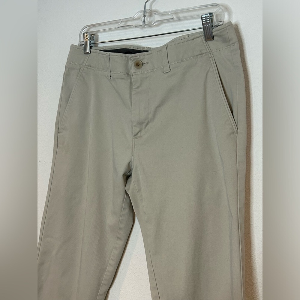 Haggar In Motion Men's Beige Pants Size 32 - Picture 2 of 6